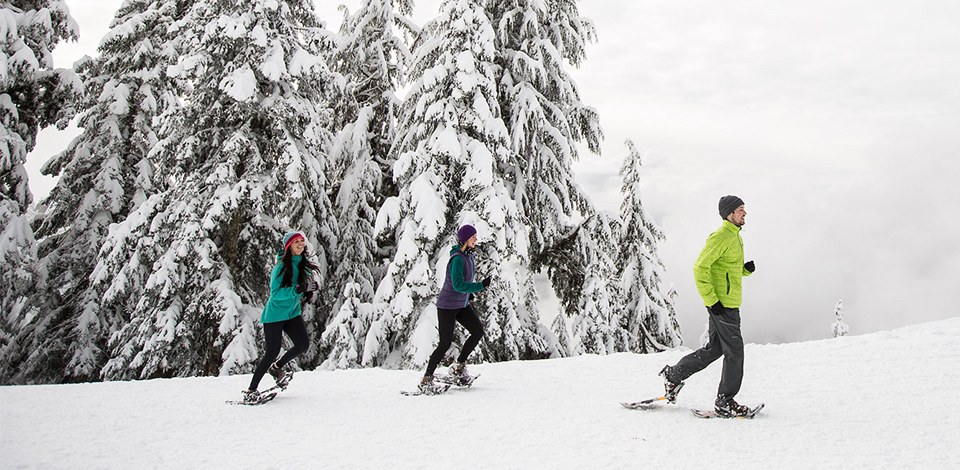 Snowshoe grind Mountain Run